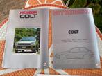 Garagehandboeken Colt 1979/1982, Gelezen, Ophalen of Verzenden, Mitsubishi, Diverse schrijvers