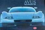Vintage Unieke Audi Avus Quattro brochure, Ophalen of Verzenden, Gelezen, Audi