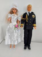 Bruidspaar Barbie Poppen, Ophalen of Verzenden, Gebruikt, Barbie