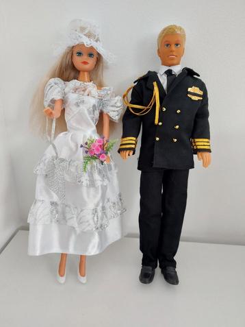 Bruidspaar Barbie Poppen beschikbaar voor biedingen