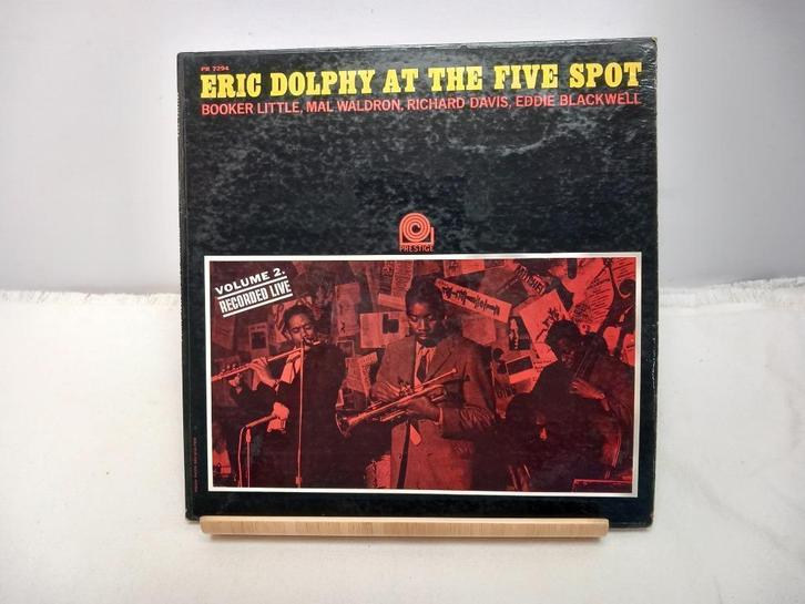 Eric Dolphy ‎– At The Five Spot Volume 2, Cd's en Dvd's, Vinyl | Jazz en Blues, Gebruikt, Jazz, 1960 tot 1980, 12 inch, Ophalen of Verzenden