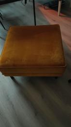 Poef , voetenbank wooods, Huis en Inrichting, Ophalen, Vierkant, 75 tot 100 cm, 75 tot 100 cm