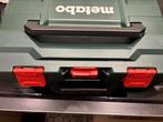 Te Koop z.g.a.n. Haakse slijper Metabo, Ophalen of Verzenden, Zo goed als nieuw, 700 tot 1000 watt, Haakse handslijpmachine