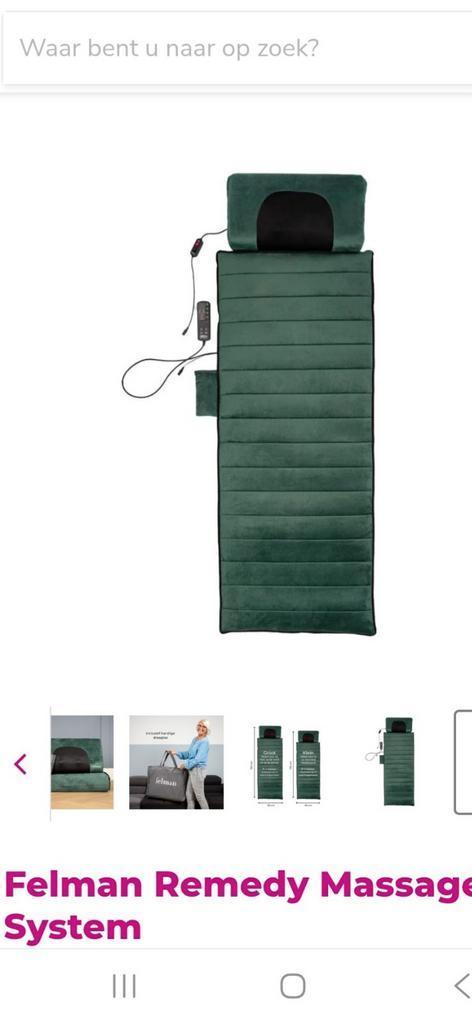 Felman Massagemat - Ontspanning voor thuis!, Sport en Fitness, Massageproducten, Nieuw, Massagestoel of Kussen, Ophalen of Verzenden