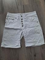 Please Witte Spijker Short - Maat S/M, Maat 38/40 (M), Kort, Wit, Please