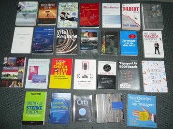 33 x management en andere studieboeken. WERK IN UITVOERING – beschikbaar voor biedingen