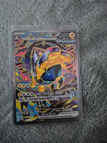Pokémon Iron Hands 154/131 Prismatic Evolutions  beschikbaar voor biedingen