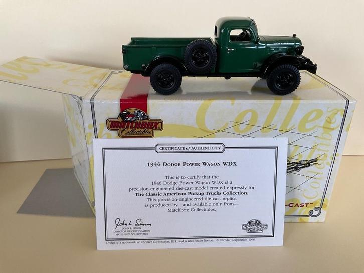 Matchbox Collectibles Yesteryear Dodge Power Wagon mint/b/c, Hobby en Vrije tijd, Modelauto's | 1:43, Zo goed als nieuw, Bus of Vrachtwagen