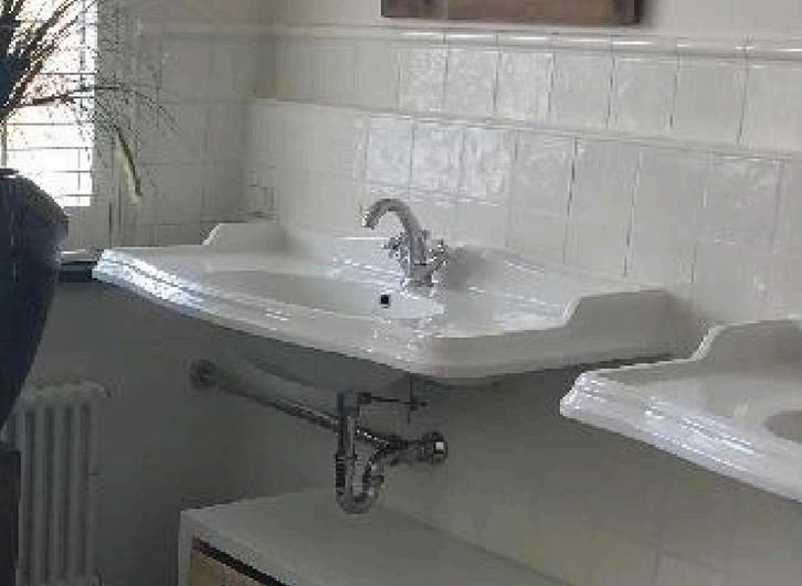 2 Wastafels Oud Engelse Stijl - Perfecte Staat!, Doe-het-zelf en Verbouw, Sanitair, Ophalen