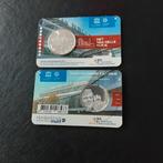 Coincard Het  Van Nelle Vijfje, Postzegels en Munten, Munten | Nederland, Ophalen of Verzenden, Koningin Beatrix, Euro's