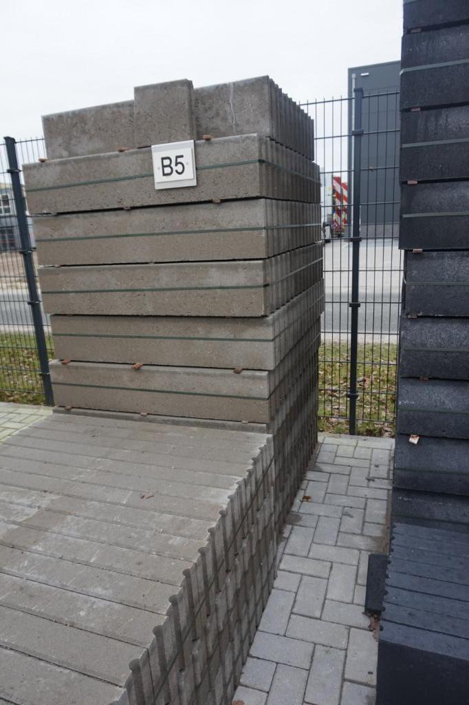 Opsluitbanden 8x20 Grijs B5, Tuin en Terras, Tegels en Klinkers, Nieuw, Overige typen, Beton, Ophalen