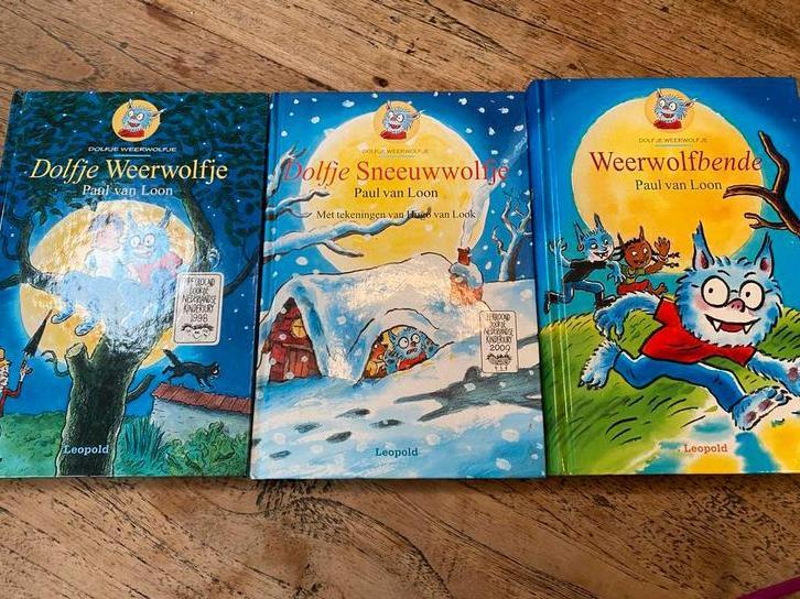 3 leuke boeken van Dolfje weerwolf, Boeken, Kinderboeken | Jeugd | onder 10 jaar, Zo goed als nieuw, Fictie algemeen, Ophalen of Verzenden