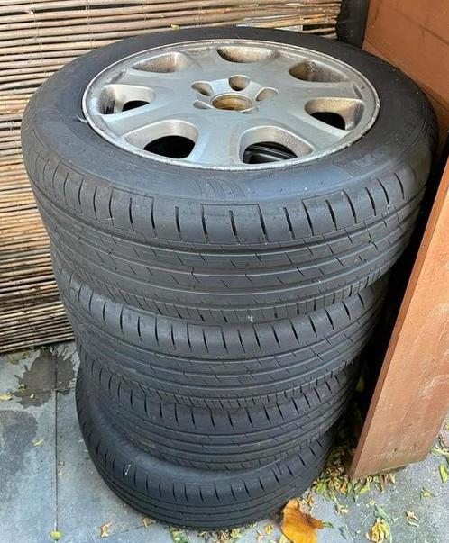 Volvo S60 / V70 velgen met z.g.a.n banden, Auto diversen, Autosport-onderdelen, Zo goed als nieuw, Ophalen