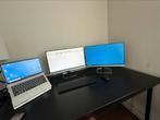 2x HP 24f monitoren incl. Arm, Computers en Software, Monitoren, Ophalen of Verzenden, Zo goed als nieuw, 60 Hz of minder, IPS