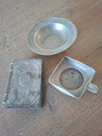 Tin - bakjes / asbakjes van tin - finstain, Ophalen of Verzenden