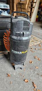 Powerplus powx1751 50 liter compressor, Doe-het-zelf en Verbouw, Compressors, Ophalen of Verzenden, 6 tot 10 bar, Zo goed als nieuw