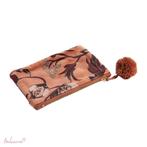 Karamel bruine portemonnee Olivia 12x19 cm leuk als cadeau, -, Nieuw, Ophalen of Verzenden, -