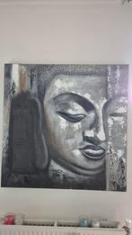Boedha schilderij 100 bij 100, Huis en Inrichting, Woonaccessoires | Schilderijen, Tekeningen en Foto's, Ophalen, Zo goed als nieuw