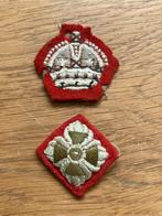 Pips wo2 Lieutenant Colonel Brits Canadees, Verzamelen, Militaria | Tweede Wereldoorlog, Ophalen of Verzenden, Landmacht, Engeland