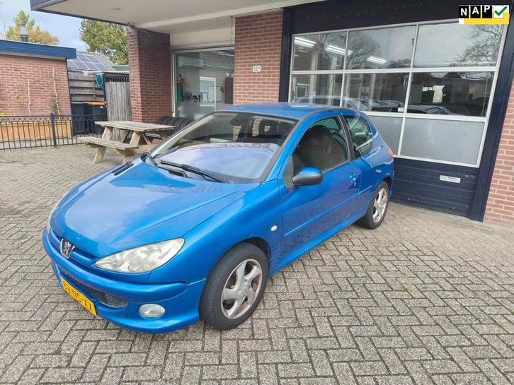 Peugeot 206 1.4-16V XS Pack, Clima, LM, Lage KMS, NAP, Auto's, Peugeot, Bedrijf, Te koop, ABS, Airbags, Airconditioning, Boordcomputer