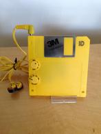 radio Disk PC 3M Geel.Mobile Radio,transistor radio's retro, Ophalen, Zo goed als nieuw, Transistorradio