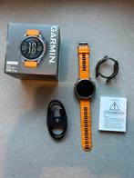 Garmin Fenix 8 Amoled Sapphire titanium, Garmin, Oranje, Ophalen of Verzenden, Zo goed als nieuw