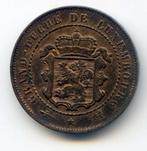 Luxemburg 2,5 Centimes 1854 UNC- Met deels Originele Kleur!, Verzenden, Overige landen