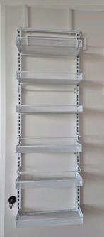 6 Level White Pantry Organizer Shelf, Zo goed als nieuw, Minder dan 100 cm, 25 tot 50 cm, 50 tot 100 cm
