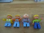 4 DUPLO POPPETJES UIT DE SERIE BOB DE BOUWER, Kinderen en Baby's, Speelgoed | Duplo en Lego, Ophalen of Verzenden, Zo goed als nieuw