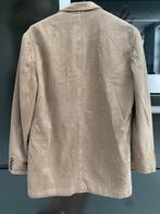 Beige Camel heren blazer colbert suede maat 50, Kleding | Heren, Kostuums en Colberts, Ophalen of Verzenden, Zo goed als nieuw