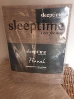 Sleeptime flanellen dekbedovertrek 200x220 nieuw, Huis en Inrichting, Slaapkamer | Beddengoed, Ophalen of Verzenden, Nieuw, Tweepersoons