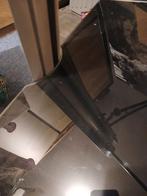 Zwarte Glazen Wandplanken met Beugel - 60x40cm, Ophalen