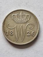 25 cent Willem l 1826 zilver, Postzegels en Munten, Munten | Nederland, Zilver, Ophalen of Verzenden, 25 cent