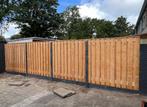 Hout-beton schutting | Redwood 21PL vanaf €120,- per meter !, Ophalen, 1 tot 2 meter, 6 meter of meer, Nieuw