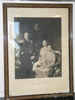 Grote zeefdruk piet van der hem 1926 koninklijke familie, Antiek en Kunst, Kunst | Litho's en Zeefdrukken, Ophalen