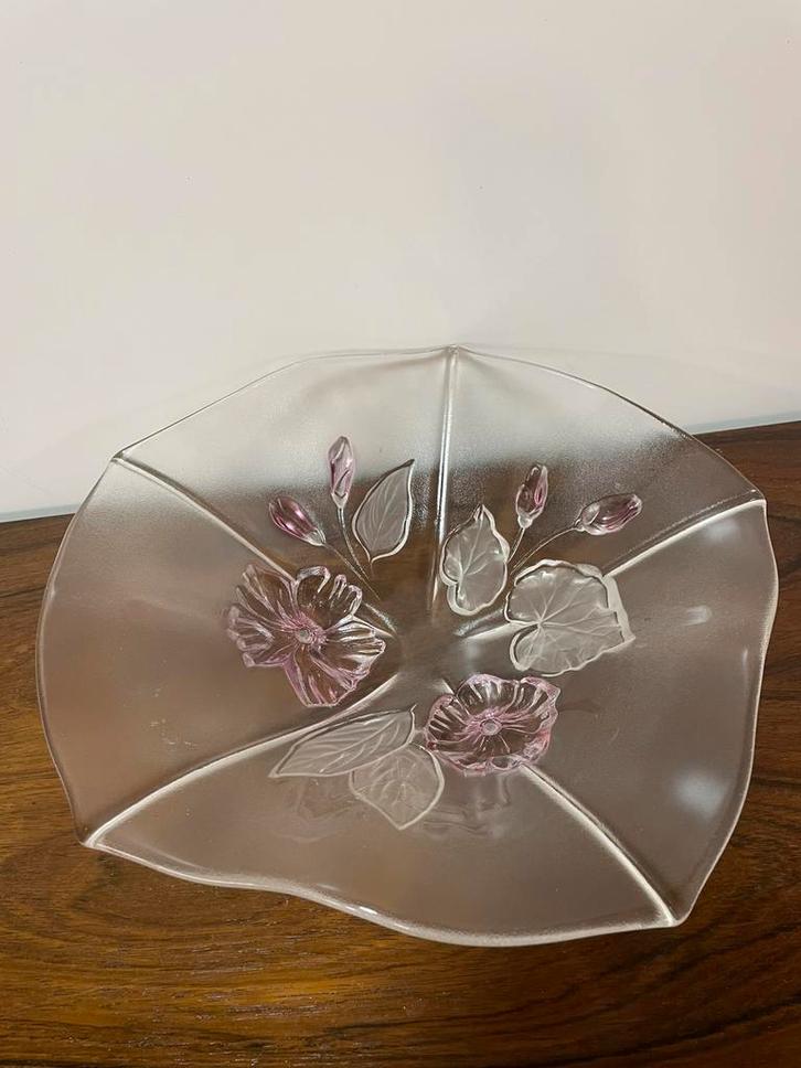 Super mooie schaal jaren mikasa Walther glas, Antiek en Kunst, Antiek | Schalen, Ophalen