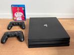 Playststion 4 Pro 1 TB + 2x Controller, Spelcomputers en Games, Gebruikt, Overige genres, 2 spelers, Ophalen of Verzenden