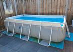 Mooi zwembad Intex met pomp + extra's, Minder dan 200 cm, 200 tot 400 cm, Rechthoekig, Ophalen of Verzenden