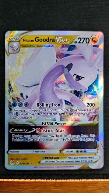 Hisuian Goodra V Lost Origin LOR 135 Pokémon  beschikbaar voor biedingen