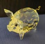 Swarovski Varken, kikker, pluto ,schildpad uil poesje, vis, Ophalen of Verzenden, Zo goed als nieuw, Figuurtje
