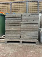 Tuintegels  / staptegels, Tuin en Terras, Tegels en Klinkers, Ophalen, Zo goed als nieuw, 10 m² of meer, Beton