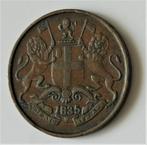 Brits India 1/4 Anna 1835, Postzegels en Munten, Verzenden, Zuid-Azië, Losse munt