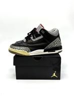 Nike Air Jordan 3 Retro GS black Cement 398614-010 US6.5y 39, -, Zwart, -, Ophalen of Verzenden