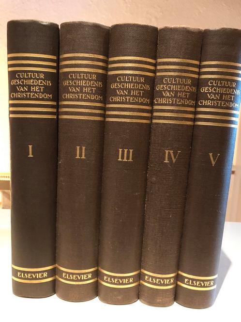 Cultuurgeschiedenis van het Christendom, 5 delen, Boeken, Godsdienst en Theologie, Gelezen, Ophalen of Verzenden