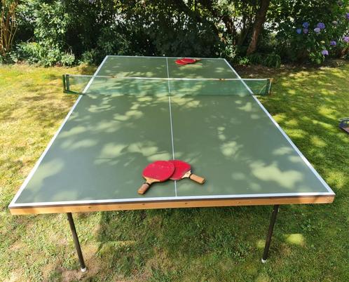 Tafeltennistafel Heemskerk  (ophalen in Ommen), Sport en Fitness, Tafeltennis, Gebruikt, Tafel Indoor, Inklapbaar, Ophalen