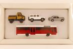 Wiking Mercedes-Benz Set HO 1/87 – 4 voertuigen, Ophalen of Verzenden, Zo goed als nieuw, Bus of Vrachtwagen, Wiking