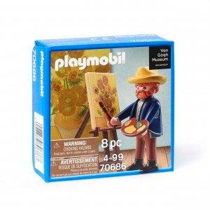70686 en/of 70687 en/of 70475 schilder Vincent van Gogh, Kinderen en Baby's, Speelgoed | Playmobil, Nieuw, Complete set, Ophalen of Verzenden