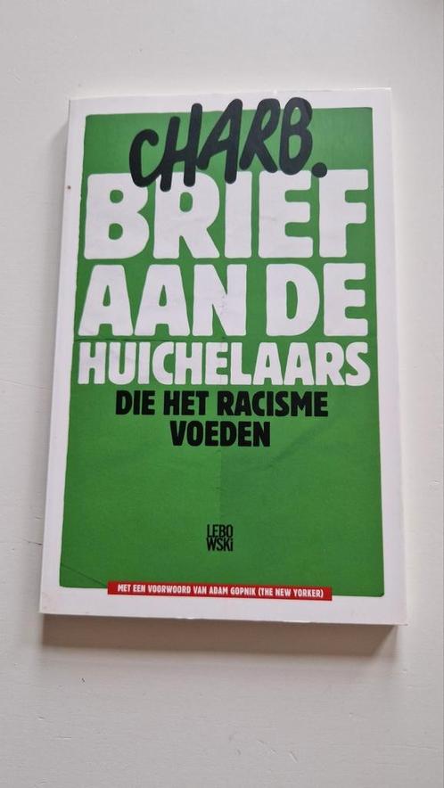 Charb - Brief aan de huichelaars die het racisme voeden, Boeken, Essays, Columns en Interviews, Zo goed als nieuw, Ophalen of Verzenden