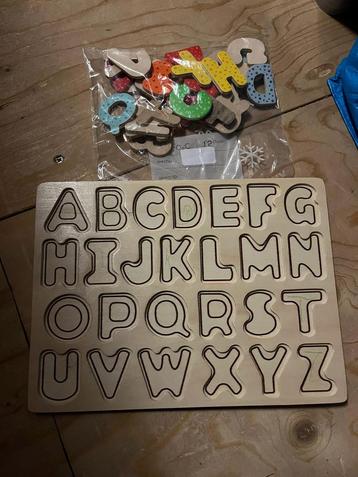 Vrolijke Alfabet houten puzzel 