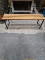 Partij kleedkamer bankjes., Ophalen, Gebruikt, Hout